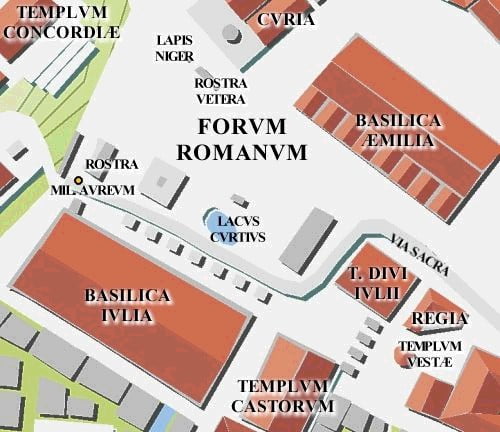 Rome Forum Romain 1er siecle